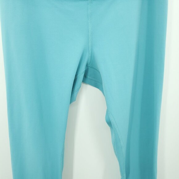 Lululemon Align High-Rise Lined Crop 23" Sz 10 Tidal Teal Blue - Picture 7 of 16